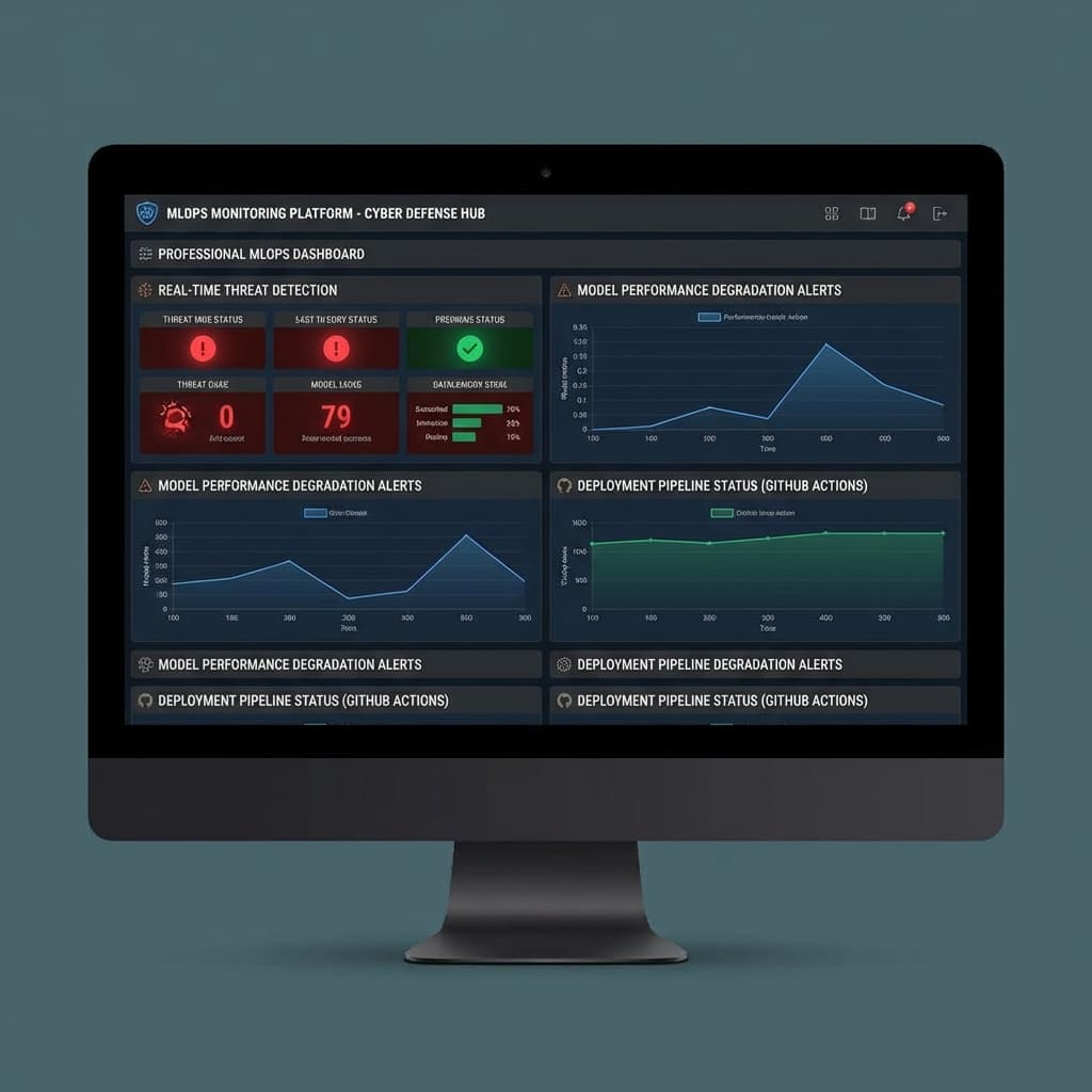 MLOps Cyber-Defense Dashboard